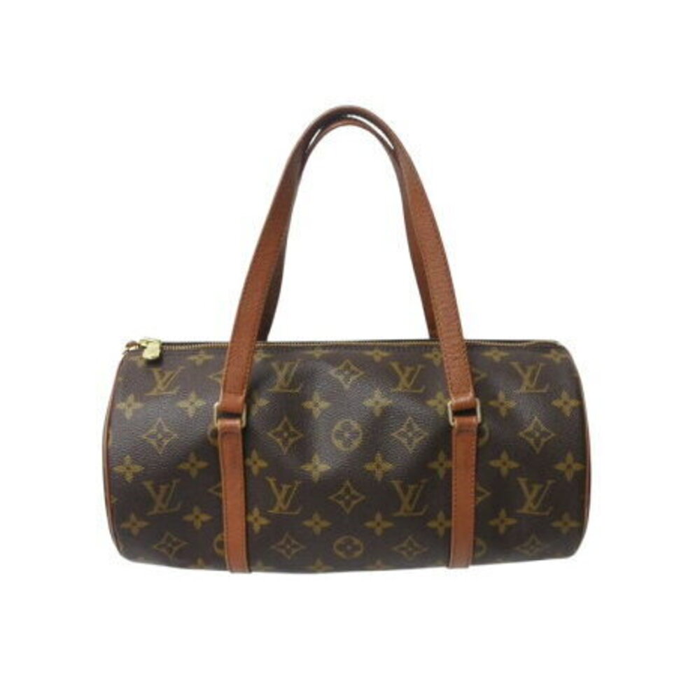 Louis Vuitton Papillon Monogram Canvas Handbag Cylindrical Brown - Picture 2 of 8